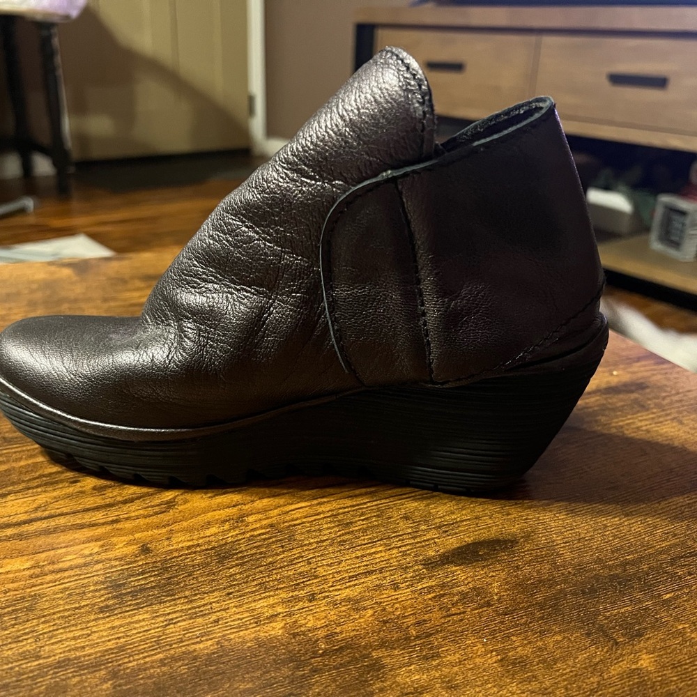 Fly London Women’s Yogi Ruched Ankle Boots
